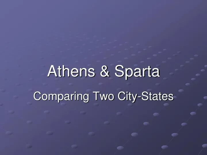 athens sparta