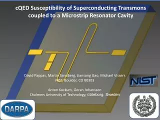 cQED Susceptibility of Superconducting Transmons coupled to a Microstrip Resonator Cavity