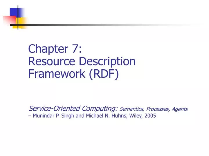 chapter 7 resource description framework rdf
