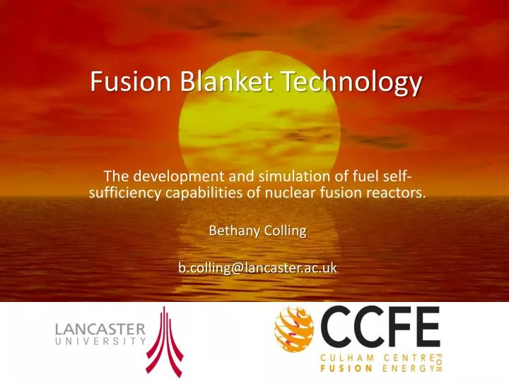 fusion blanket technology