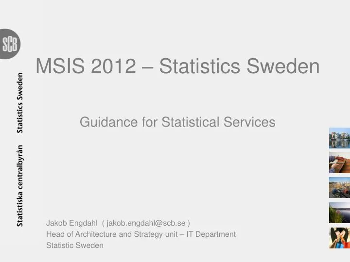 msis 2012 statistics sweden
