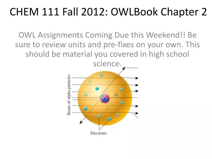 chem 111 fall 2012 owlbook chapter 2