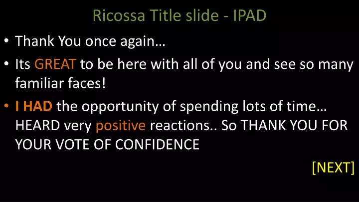 ricossa title slide ipad