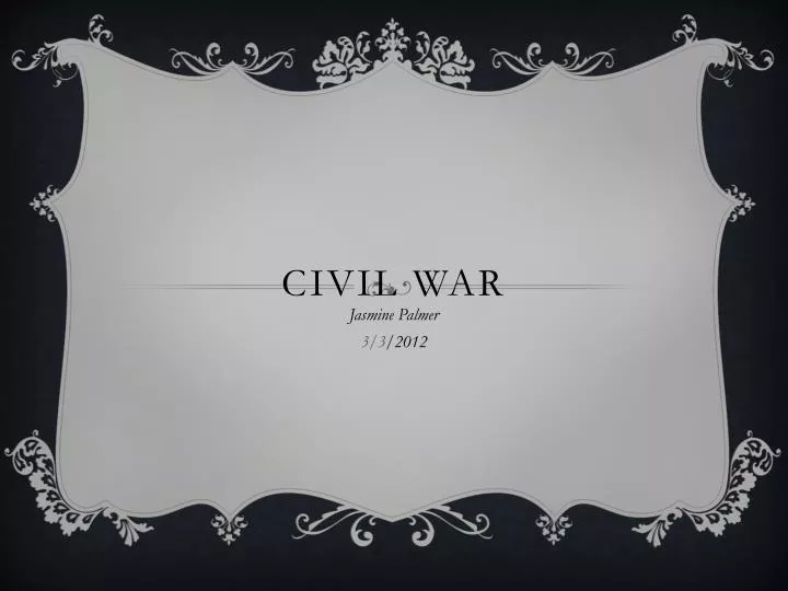 civil war