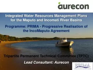 Integrated Water Resources Management Plans for the Maputo and Incomati River Basins