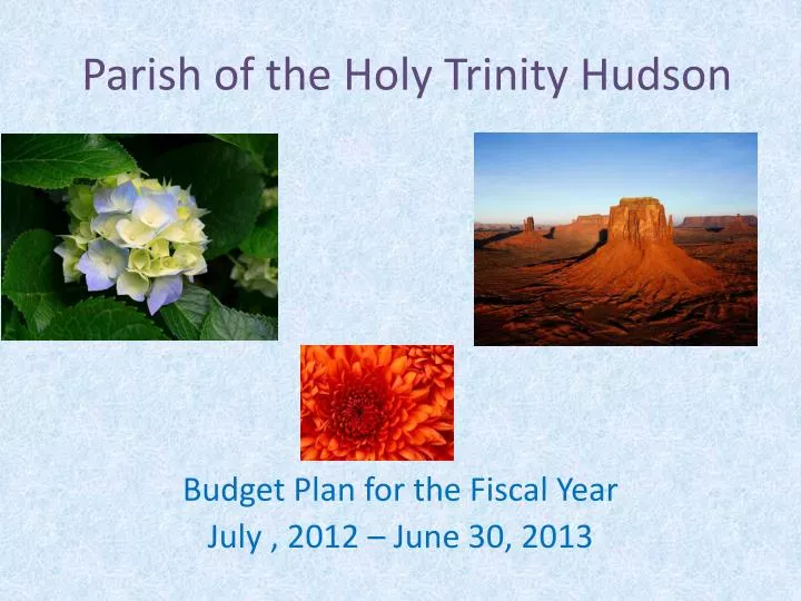 parish of the holy trinity hudson