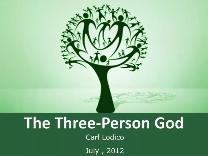the three person god