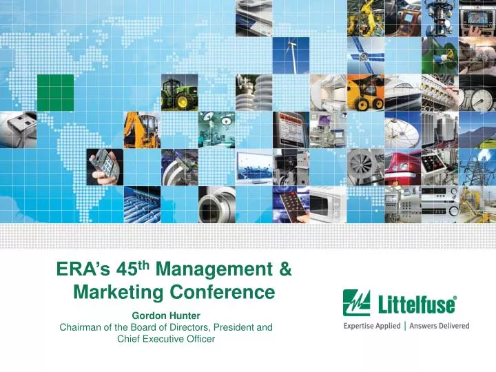 era s 45 th management marketing conference