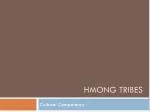 Hmong Tribes - slide 1