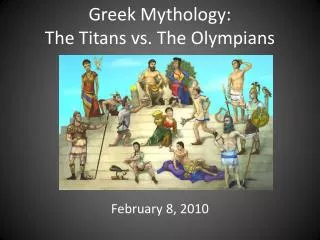 Greek Mythology: The Titans vs. The Olympians