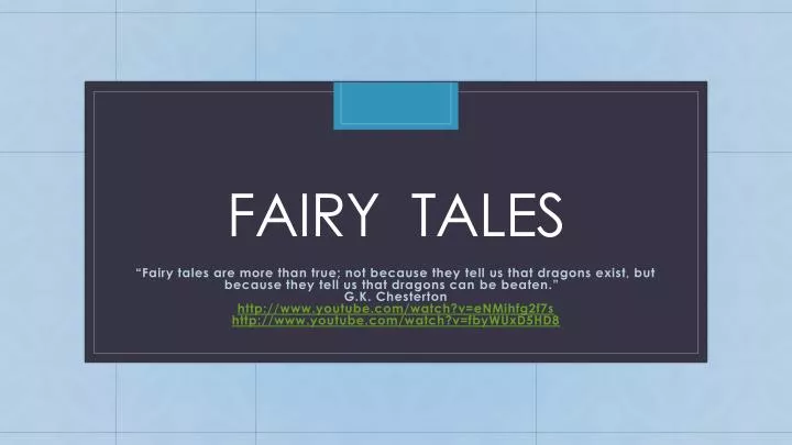 fairy tales