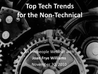 Top Tech Trends for the Non-Technical