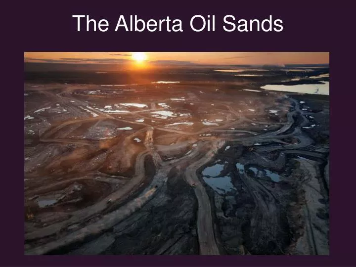 the alberta oil sands