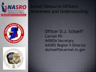 School Resource Officers Awareness and Understanding