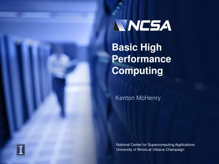 basic high performance computing