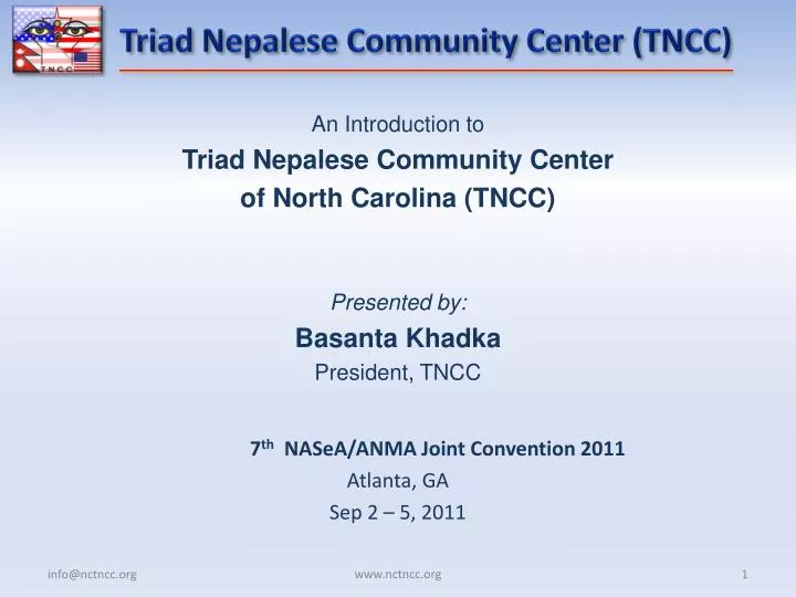 triad nepalese community center tncc