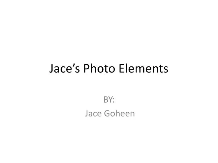 jace s photo elements