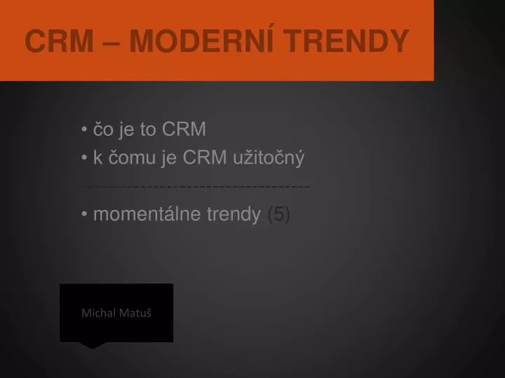 crm modern trendy