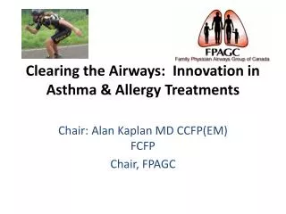 Clearing the Airways: Innovation in Asthma &amp; Allergy Treatments