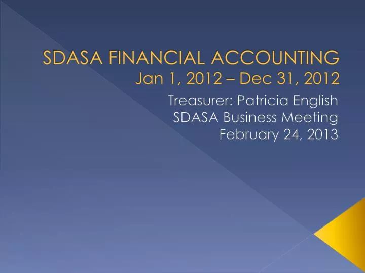 sdasa financial accounting jan 1 2012 dec 31 2012