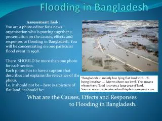 Flooding in Bangladesh