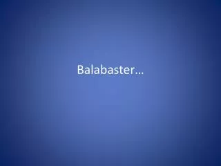 balabaster