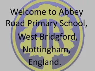 Welcome to Abbey Road Primary School,