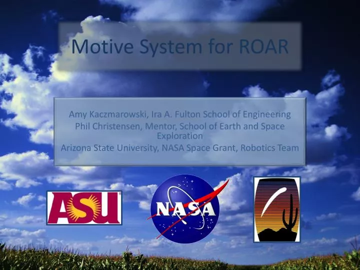 motive system for roar