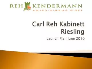 Carl Reh Kabinett Riesling