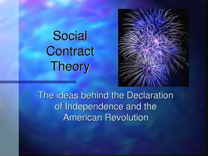 social contract theory