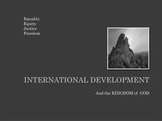 International Development