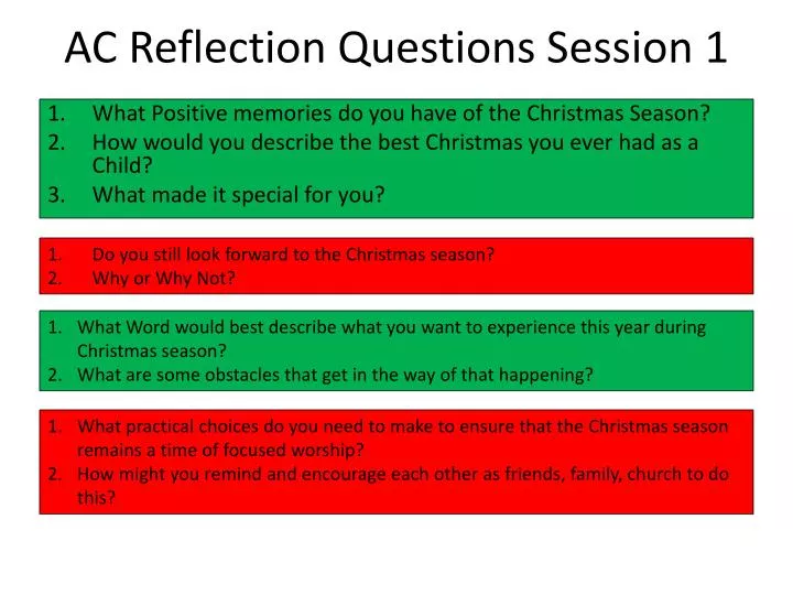 ac reflection questions session 1