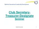 Optimist International Leadership Development - slide 1
