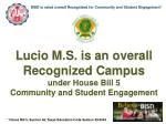 Lucio Middle School | Exemplary Programs & Engagement - slide 1