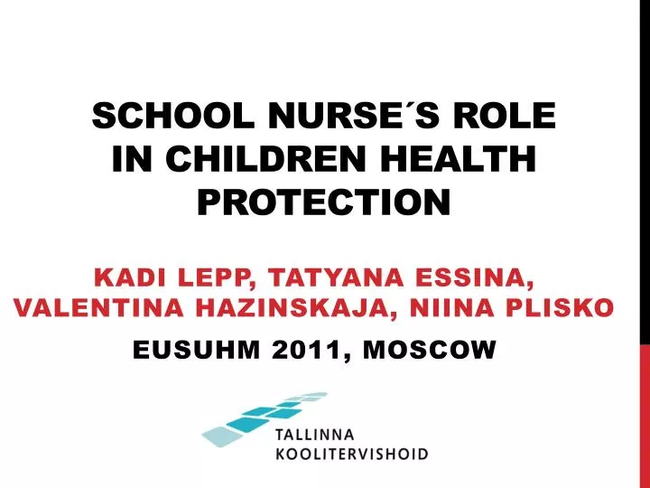 school nurse s role in children health protection