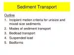 Sediment Transport - slide 1