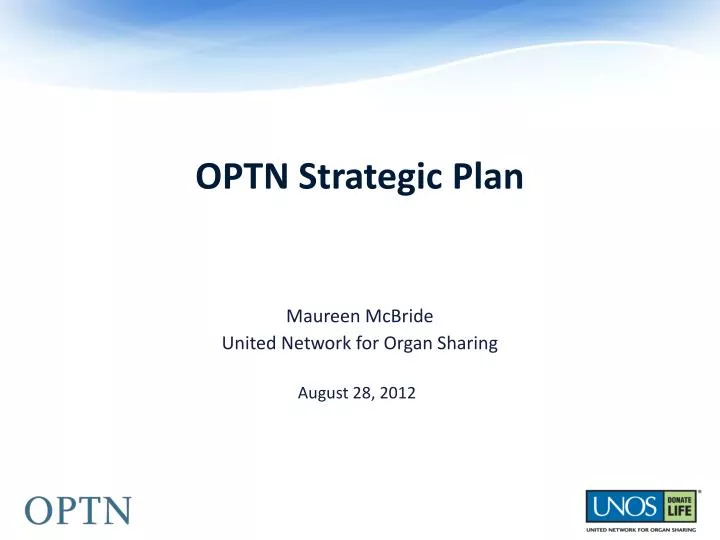 optn strategic plan