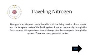Traveling Nitrogen