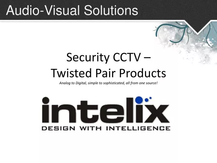 audio visual solutions