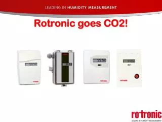 Rotronic goes CO2!