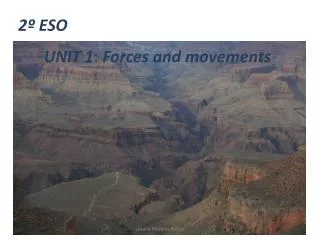 UNIT 1 : Forces and movements