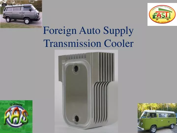 foreign auto supply transmission cooler