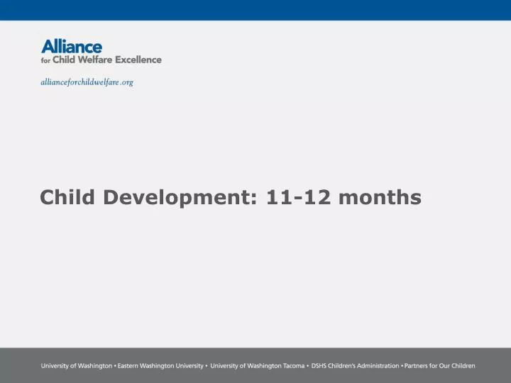 child development 11 12 months