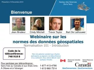 webinaire sur les normes des donn es g ospatiales