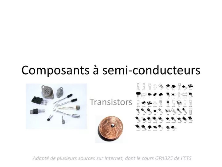 composants semi conducteurs