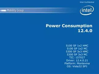 Power Consumption 12.4.0