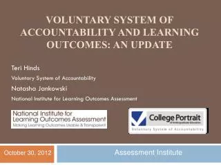 Voluntary System of accountability and learning outcomes: an update
