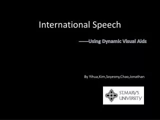 International Speech