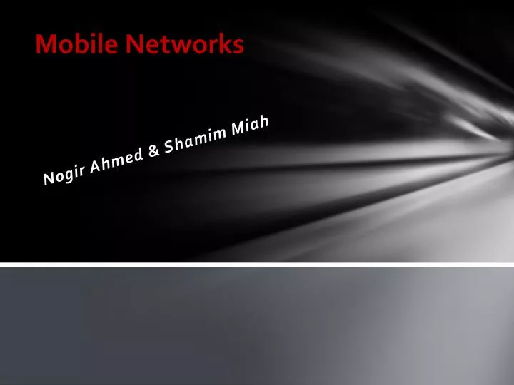 mobile networks