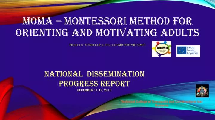 moma montessori method for orienting and motivating adults
